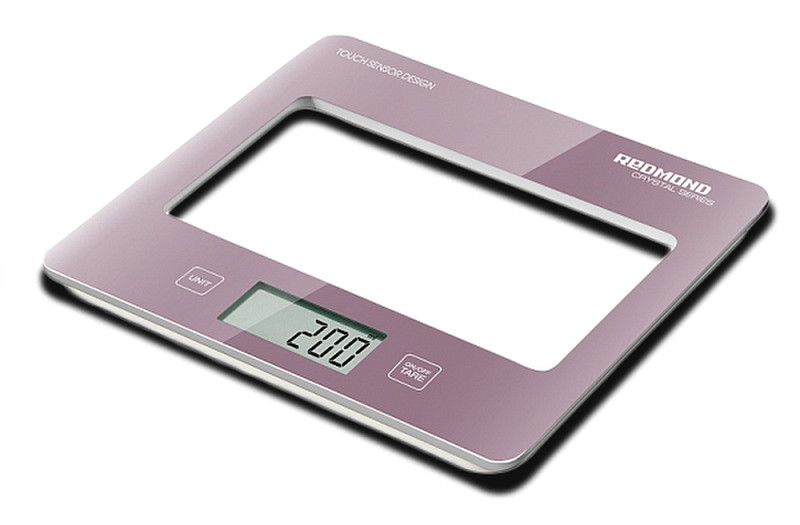 REDMOND RS-724 Electronic kitchen scale Pink