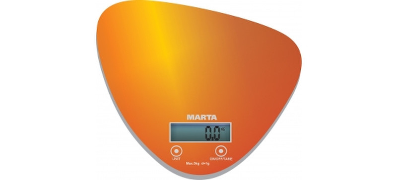 MARTA MT-1632 Electronic kitchen scale Gold