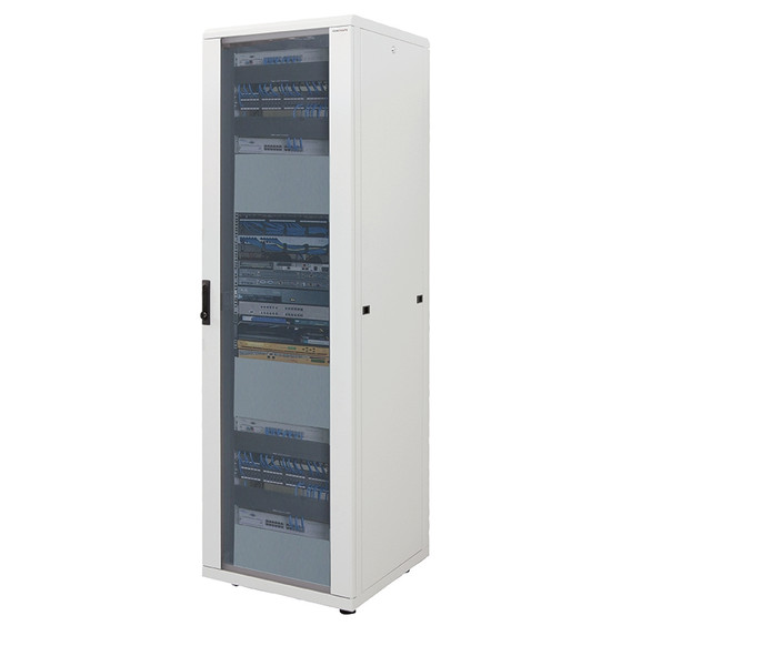 LogiLink D16S66G Freestanding Grey rack