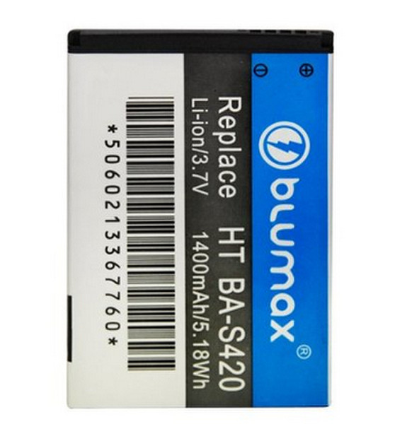 Blumax 35356 Lithium-Ion 1400mAh 3.7V Wiederaufladbare Batterie