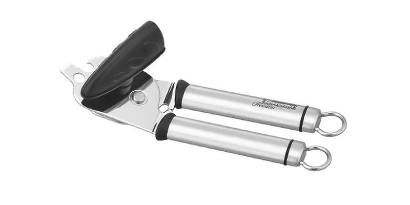 Tescoma 638646 Mechanical tin opener Черный, Нержавеющая сталь консервный нож