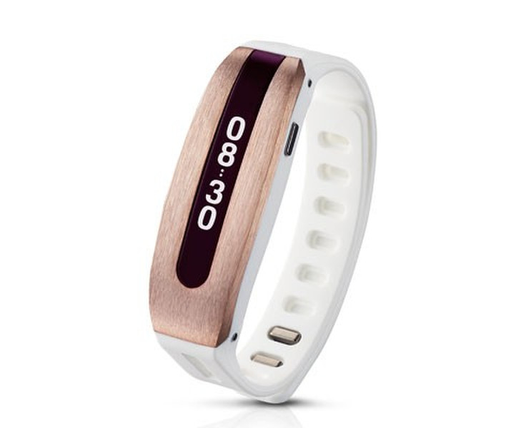 PAPAGO GOLife Care Wristband activity tracker Wireless IP67 Bronze,White