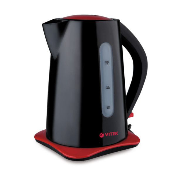 Vitek VT-1176 BK 1.7л Черный, Красный 2200Вт электрический чайник