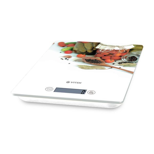 Vitek VT-2412 W Electronic kitchen scale Белый кухонные весы