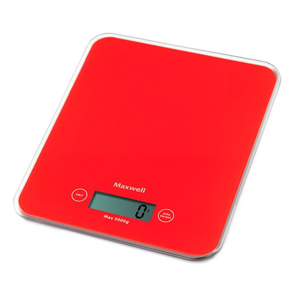 Maxwell MW-1466 R Electronic kitchen scale Rot