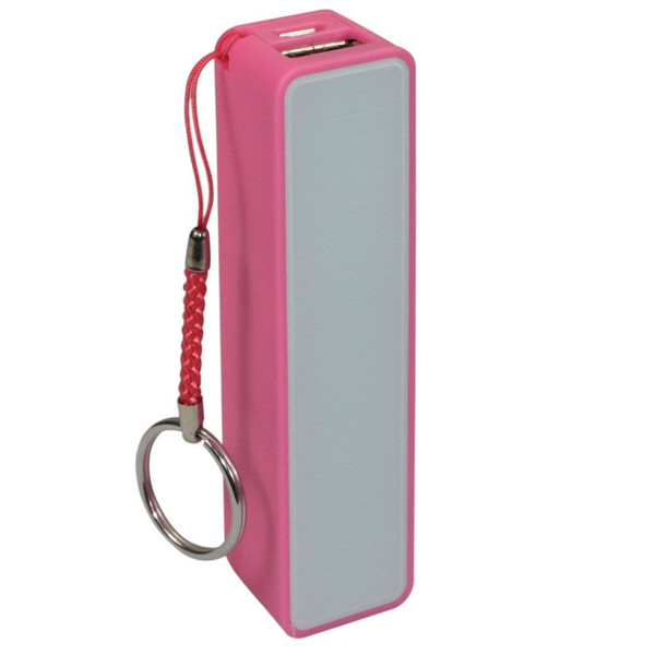 Skque MX-163376-PK Lithium Polymer (LiPo) 2600mAh Pink power bank