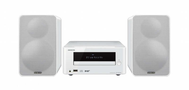 ONKYO CS-265DAB Mini-Set 40W Weiß Home-Stereoanlage