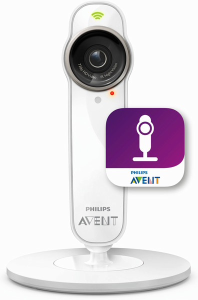 Philips AVENT SCD860/01 Wi-Fi Белый baby video monitor