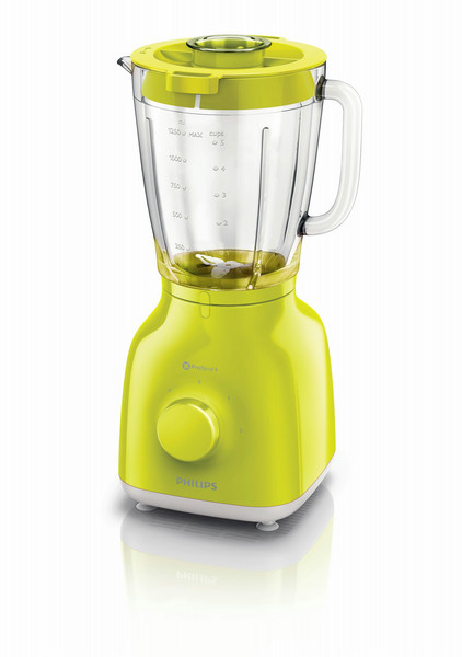 Philips Daily Collection HR2105/40 Tabletop blender 1.5L 400W Green,Yellow blender