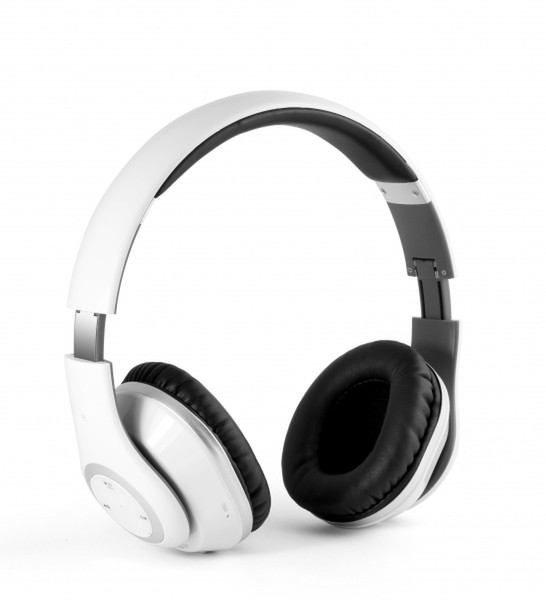 Technaxx BT-X14 Binaural Kopfband Schwarz, Weiß