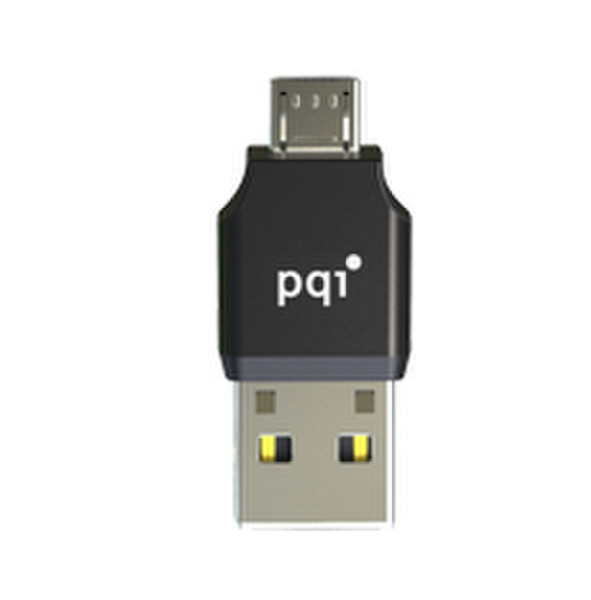 PQI Connect 203 USB A micro USB Черный