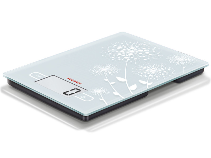 Soehnle Frosted & Frozen Electronic kitchen scale Белый