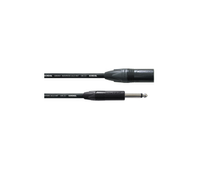 Cordial CPM 2.5 MP 2.5m 6.35mm XLR (3-pin) Schwarz