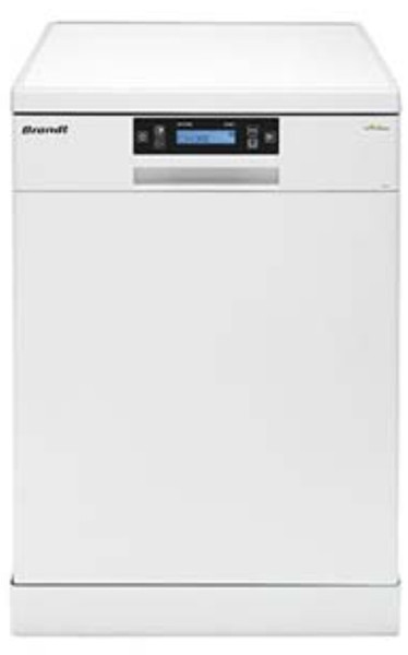 Brandt DFH14102W Freestanding 14place settings A+++ dishwasher