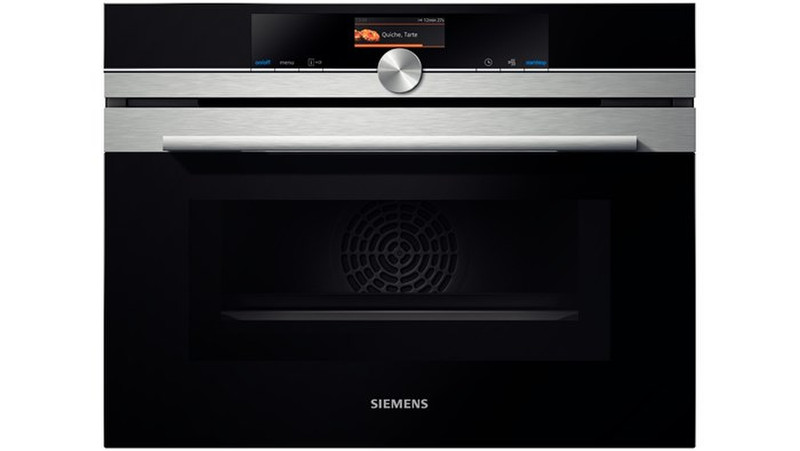 Siemens CM636GBS1 Встроенный 45л 1000Вт Черный, Cеребряный микроволновая печь