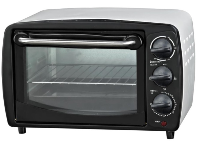 Zephir ZHC116B Elektro 16l Nicht spezifiziert Schwarz, Weiß Backofen