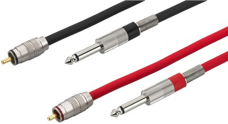 IMG Stage Line MCA-156 1.5m RCA 6.35mm Black,Red