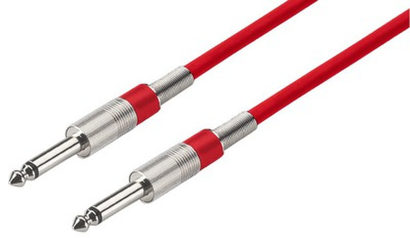 IMG Stage Line 6m, 6.3mm - 6.3mm 6m 6.35mm 6.35mm Red