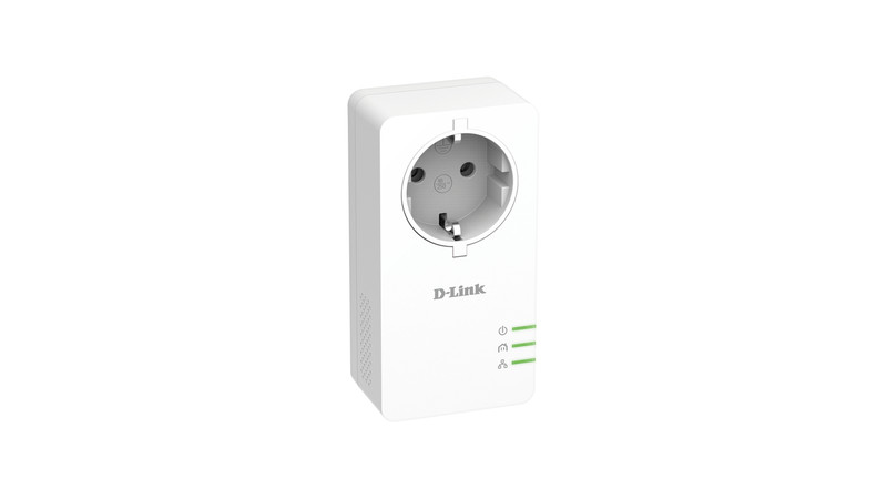 D-Link DHP-P601AV Eingebauter Ethernet-Anschluss Weiß 1Stück(e) PowerLine Netzwerkadapter