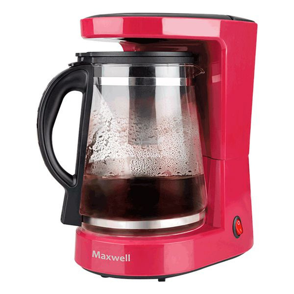 Maxwell MW-1656 BD Drip coffee maker 1.25L 10cups Red