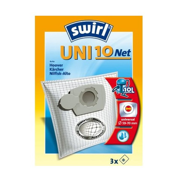 Swirl 19632.6 Cylinder vacuum cleaner Dust bag vacuum supply