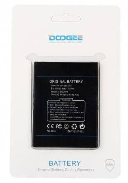 Doogee Mobile DG2014 BATTERY Lithium-Ion 1750mAh 3.7V rechargeable battery