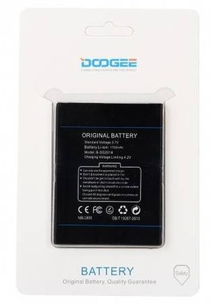 Doogee Mobile DG2014 BATTERY Lithium-Ion 1750mAh 3.7V Wiederaufladbare Batterie