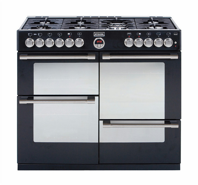 Stoves 1100DFT Freistehend Gas hob A Schwarz