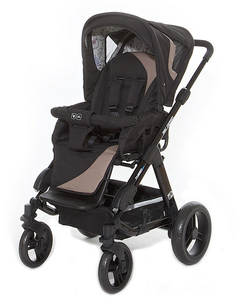 ABC Design Turbo 4S Traditional stroller 1место(а) Коричневый