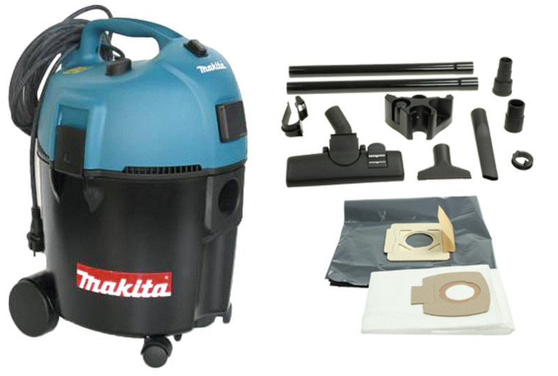 Makita VC2511 Drum vacuum cleaner 11L 1900W Black,Blue vacuum