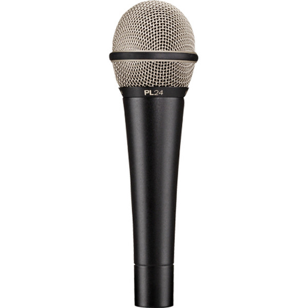 Electro-Voice PL-24 Stage/performance microphone Verkabelt Schwarz