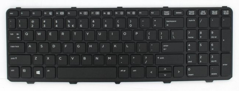 HP 768787-141 Keyboard запасная часть для ноутбука