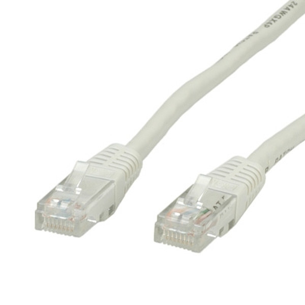 ITB RO21.99.0515 15m Cat5e U/UTP (UTP) Grey networking cable