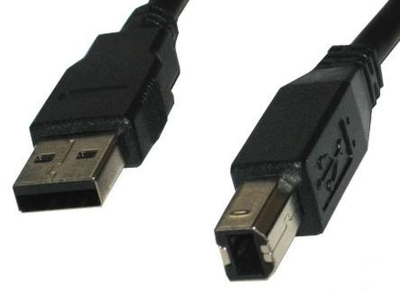 Natec Genesis 1.8m USB A- USB B 1.8м USB A USB B Черный