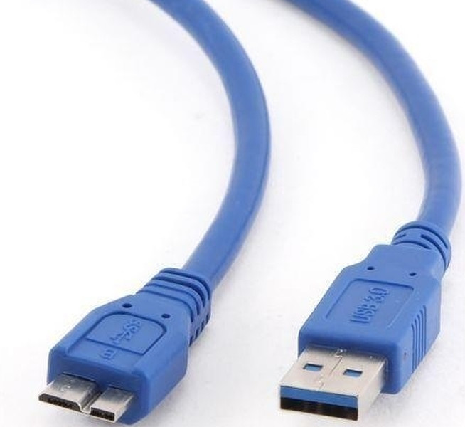 Natec Genesis 0.5m USB 3.0 A- micro USB B 0.5m USB A Micro-USB B Blue