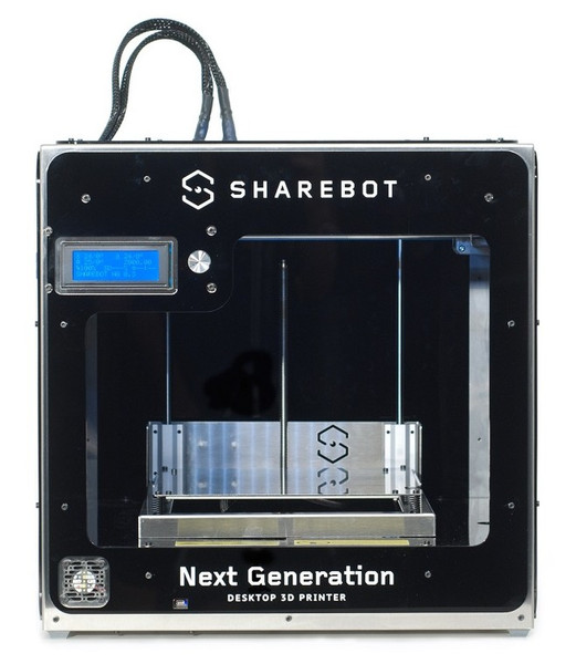 Sharebot NG Schmelzfadenherstellung (FFF) Schwarz 3D-Drucker