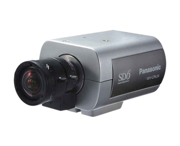 Panasonic WV-CP634E CCTV security camera Innenraum Box Grau Sicherheitskamera