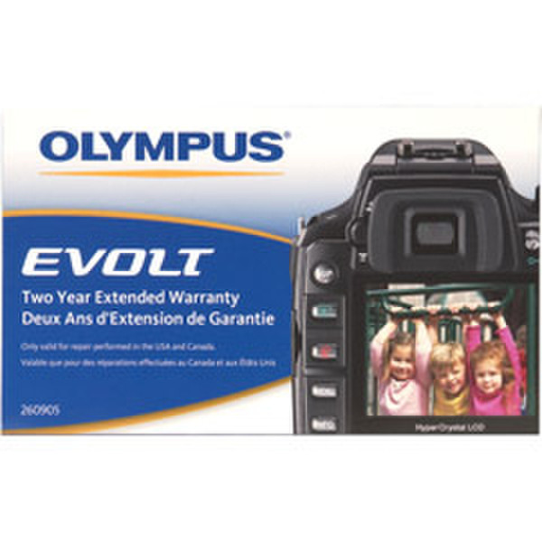 Olympus 2 Year Extended Warranty E-System D-SLR Bodies