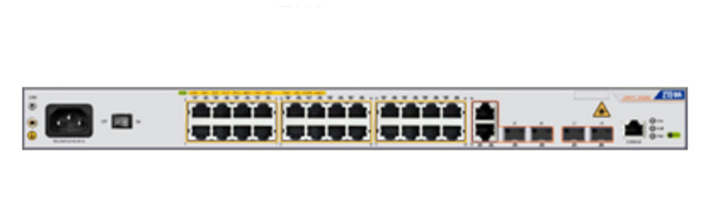 ZTE ZXR10 RS-2928E gemanaged L2 Fast Ethernet (10/100) 1U Grau