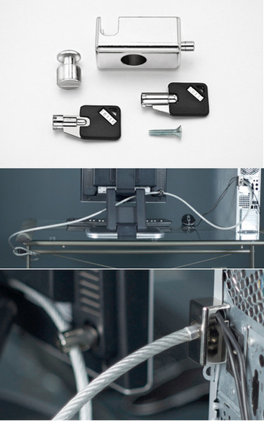 Noble NG35NUFS Schwarz, Silber Kabelschloss