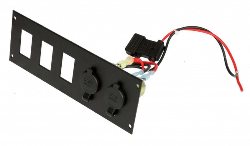 Havis C-LP2-PS3 Black switch plate/outlet cover