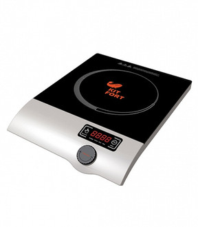 Kitfort КТ-108 Tabletop Induction Black,Silver hob