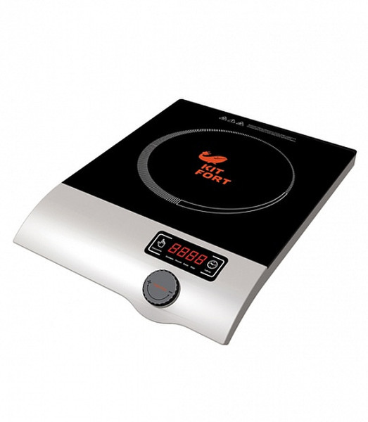 Kitfort КТ-108 Tabletop Induction Black,Silver hob