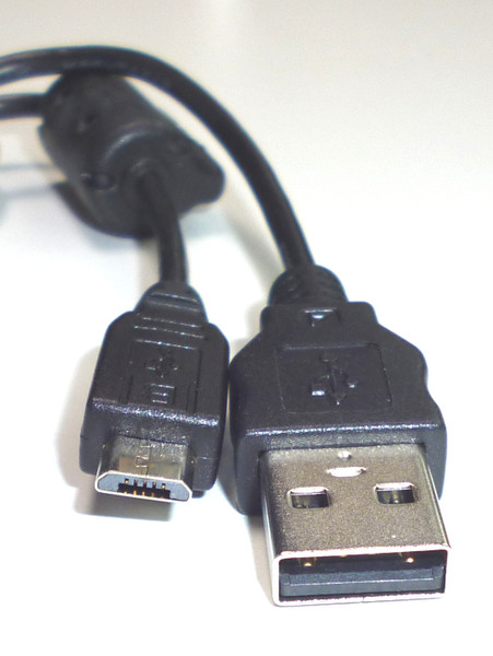 Panasonic K2KYYYY00236 USB A Micro-USB A Черный кабель USB