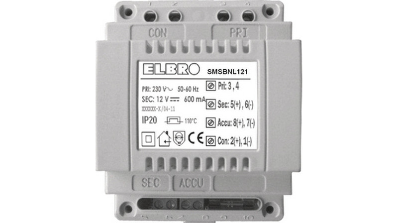 Elbro SMSBNL121 Netzteil und Spannungswandler