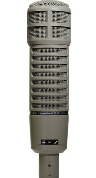 Electro-Voice RE20 Stage/performance microphone Verkabelt Beige Mikrofon