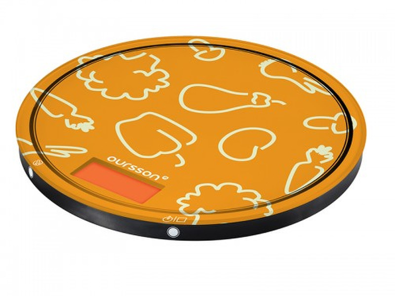 OURSSON KS5003GD Electronic kitchen scale Orange