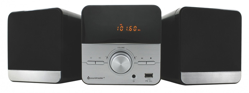 Soundmaster MCD370SI Micro set 4W Silver home audio set