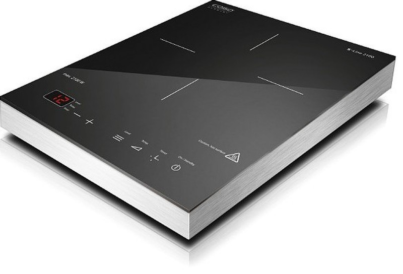Caso S-Line 2100 Tabletop Induction Black,Stainless steel