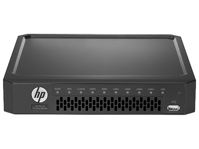 HP PS110 Wireless 802.11n VPN WW Router Gigabit Ethernet